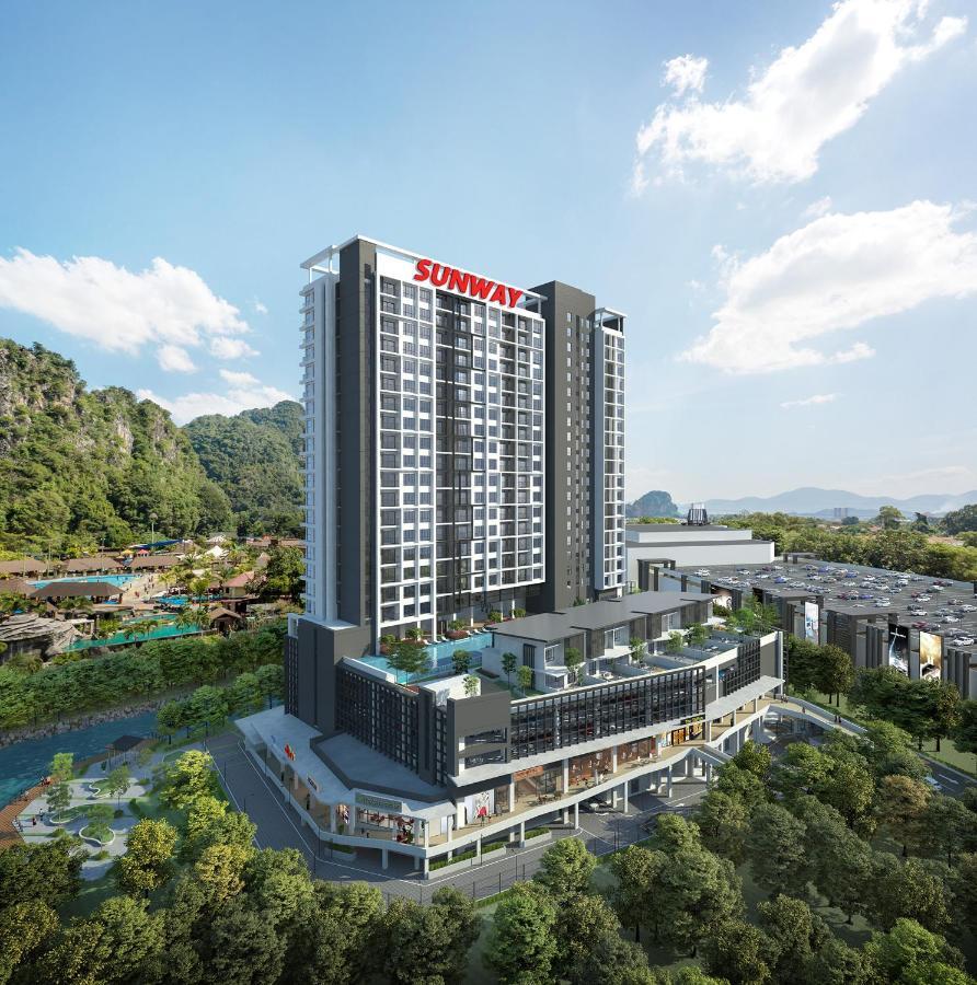 Ipoh Tambun Lost World Sunway Onsen Suites Luna 2R2B 8Paxs Kültér fotó