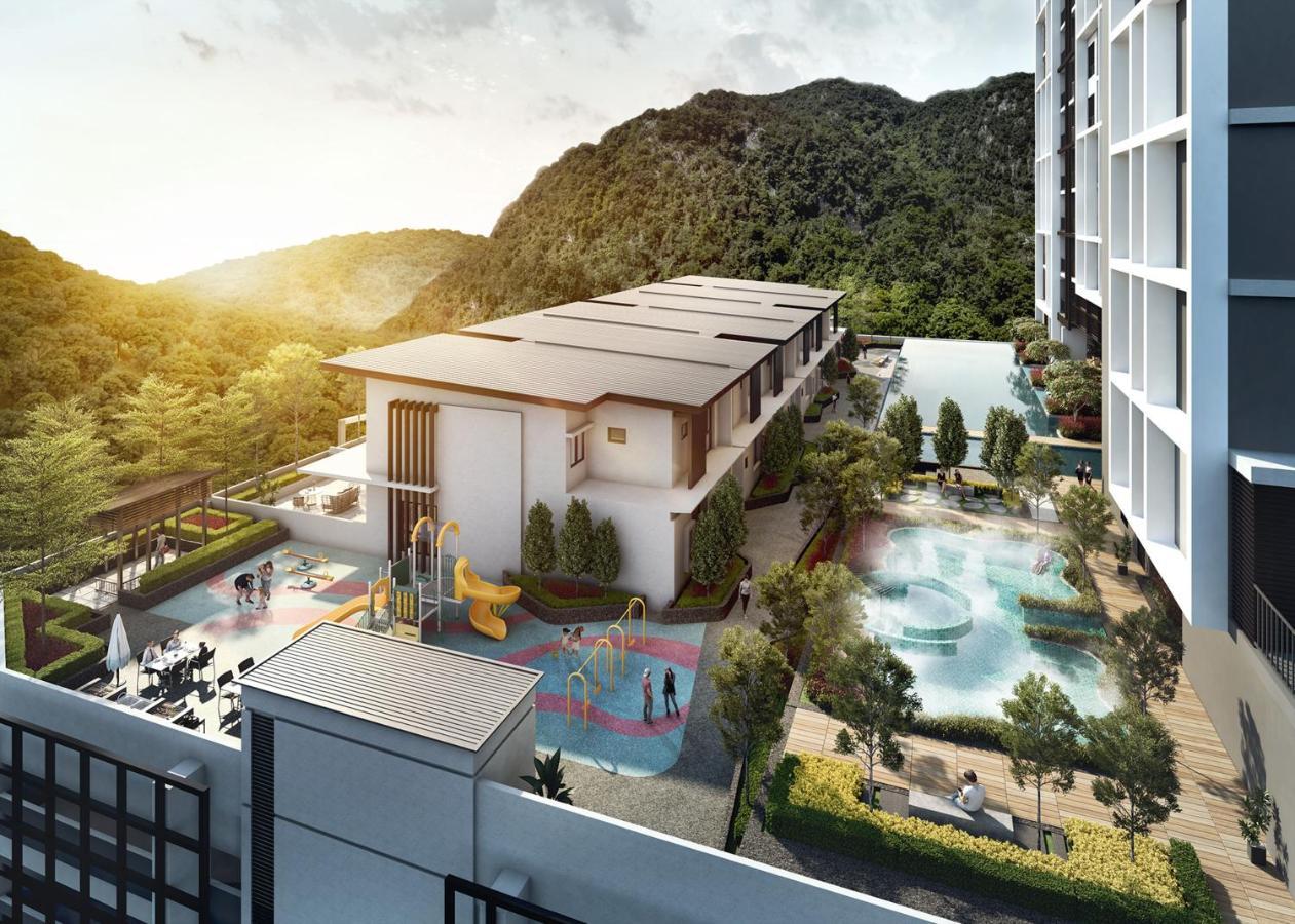 Ipoh Tambun Lost World Sunway Onsen Suites Luna 2R2B 8Paxs Kültér fotó