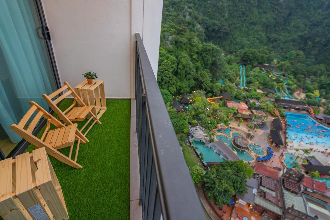 Ipoh Tambun Lost World Sunway Onsen Suites Luna 2R2B 8Paxs Kültér fotó